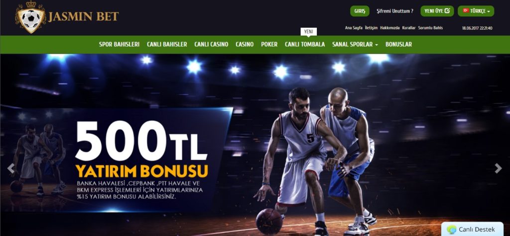 Jasminbet Canli Bahis