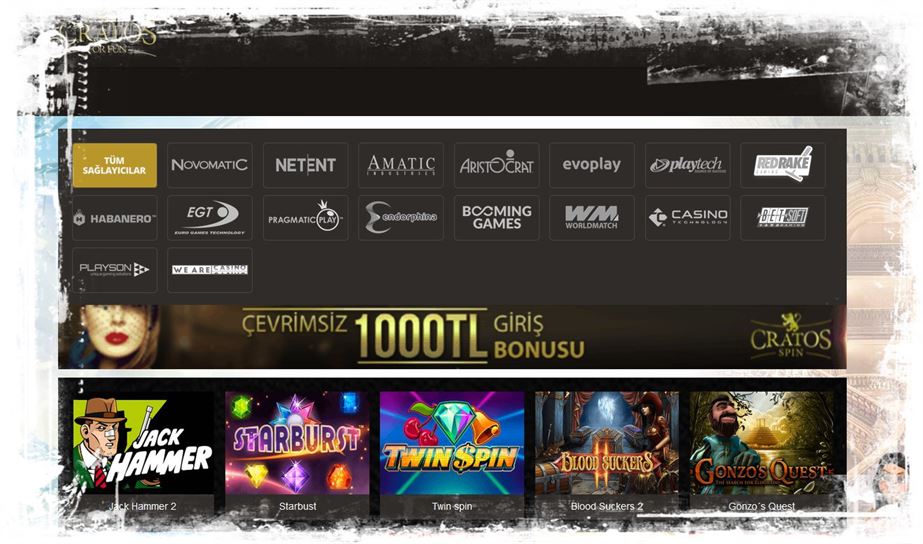 Casino Bölümü Cracosslot