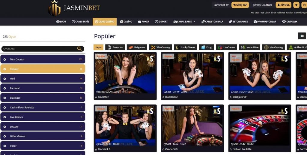 Jasminbet TV